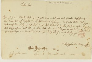Brev fra Mozart til en frimurer, januar 1786